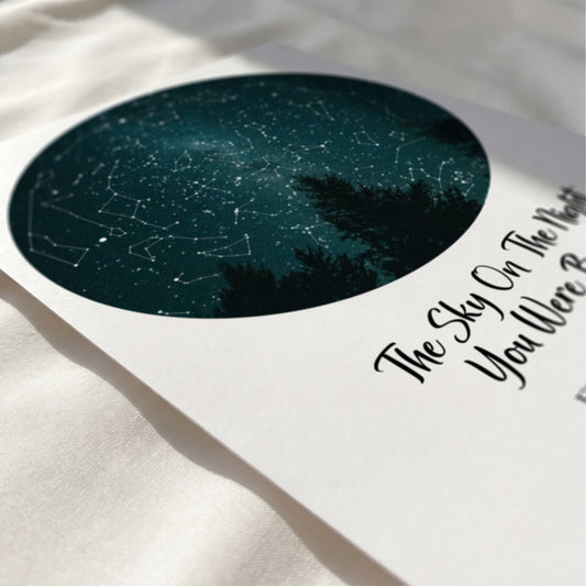 Personalized Star Map | The Sky That Witnessed Your Story