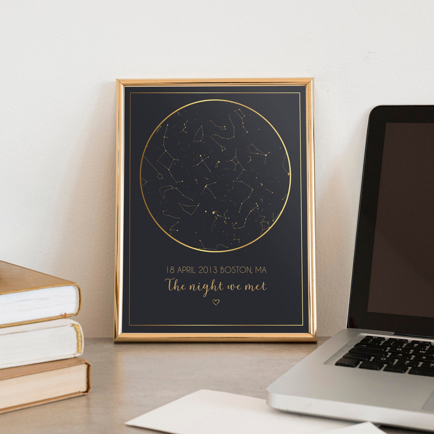 Custom Star Map Print: Personalized Celestial Sky, Any Date