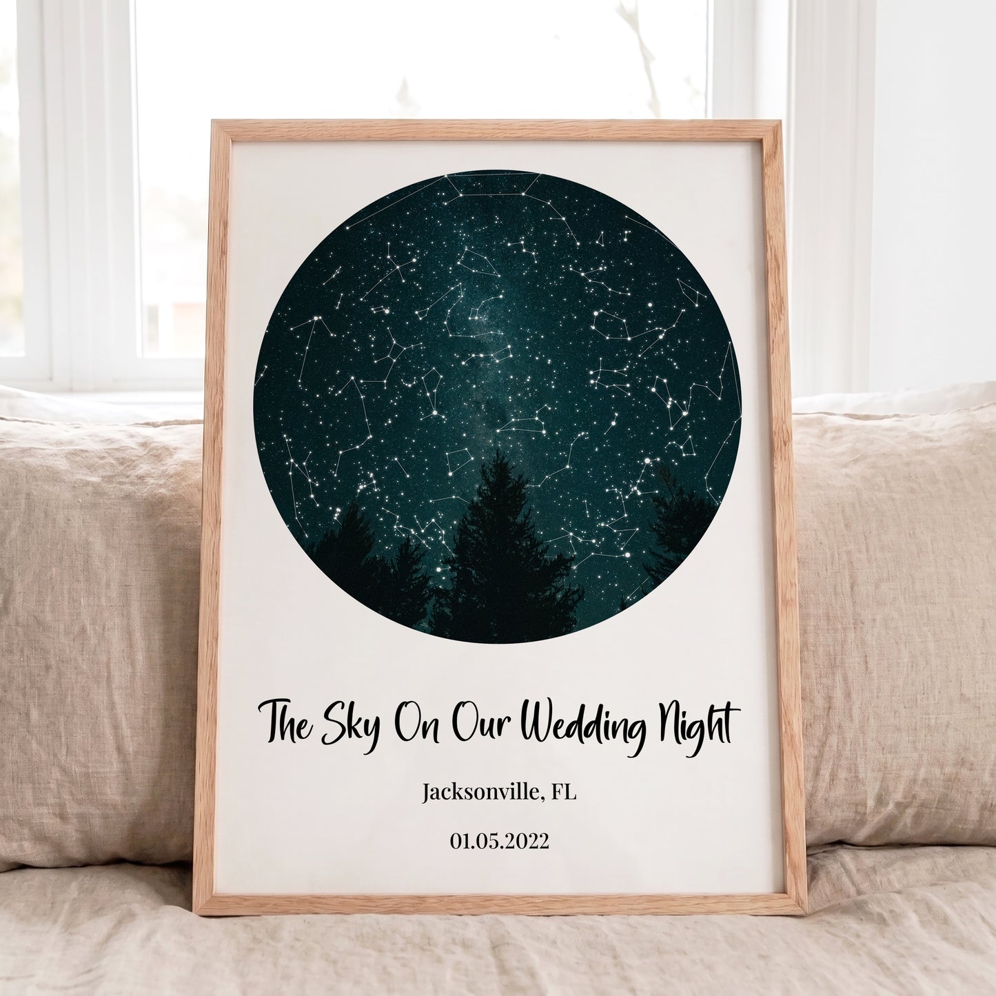 Personalized Star Map | The Sky That Witnessed Your Story