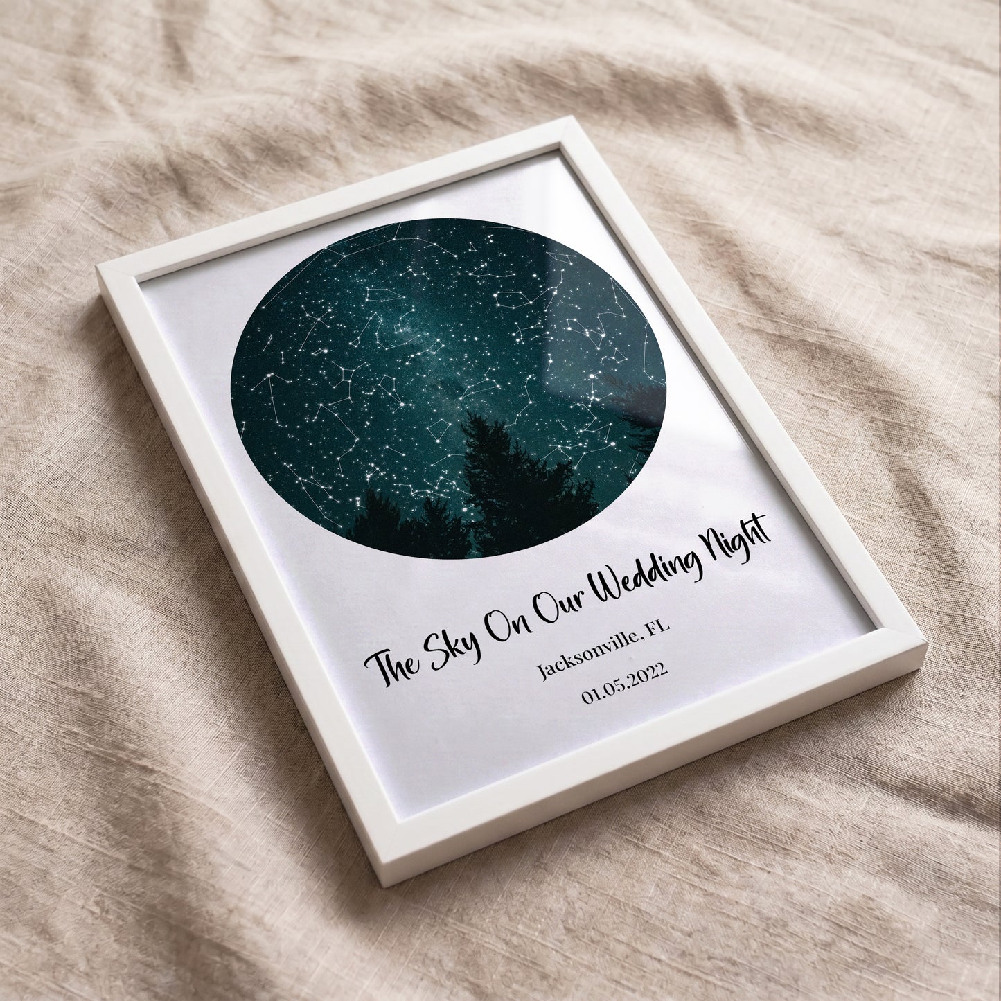 Personalized Star Map | The Sky That Witnessed Your Story