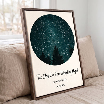 Personalized Star Map | The Sky That Witnessed Your Story