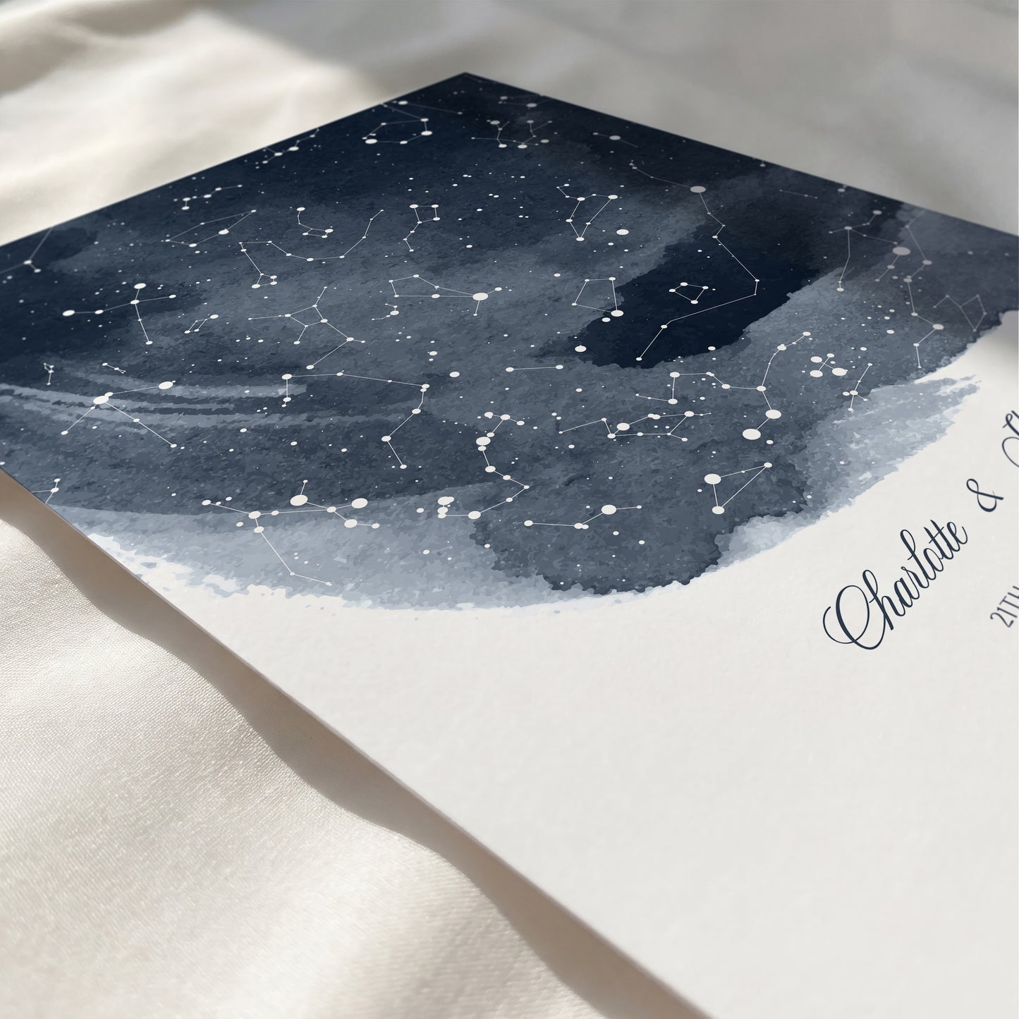 Custom Star Map Print: Personalized Constellation Gift