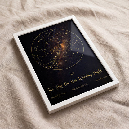 Personalized Star Map | The Night We Met başlık +++
