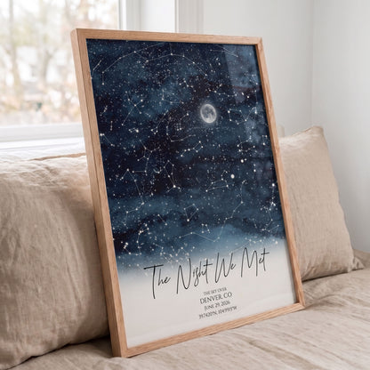 Personalized Star Map | The Night We Met