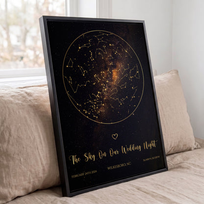 Personalized Star Map | The Night We Met başlık +++