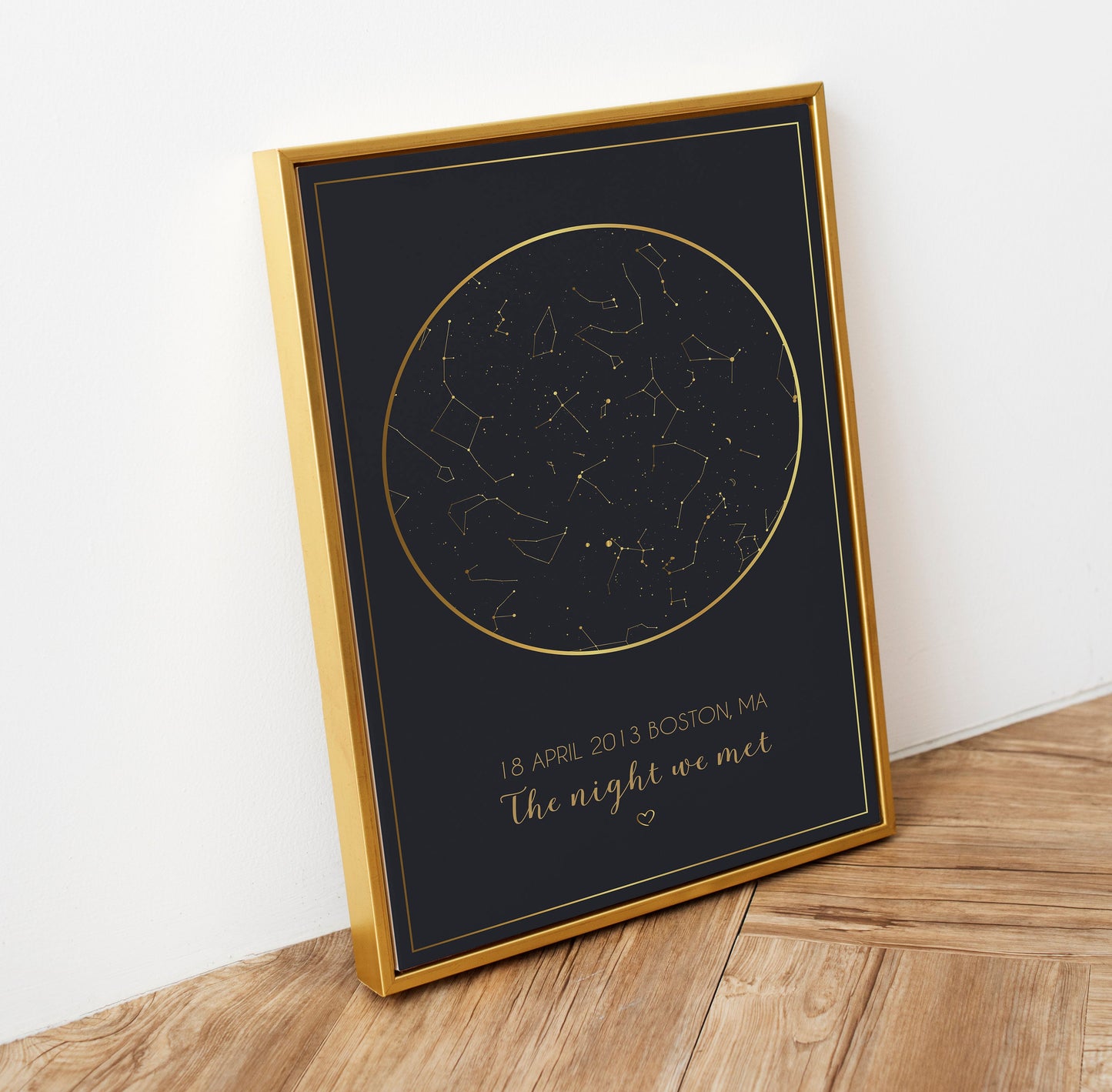 Custom Star Map Print: Personalized Celestial Sky, Any Date